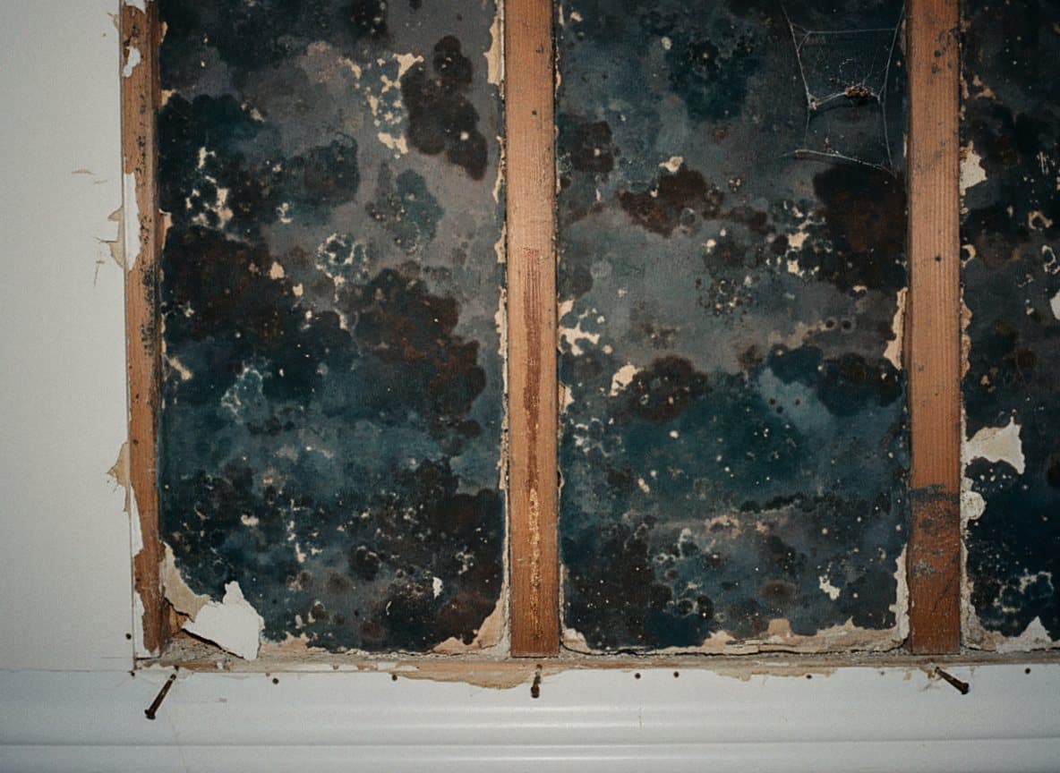 Black mold service in a Royal Oak home